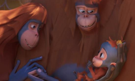 Animated film Ozi Voice of the forest presented at the Festival in Cannes